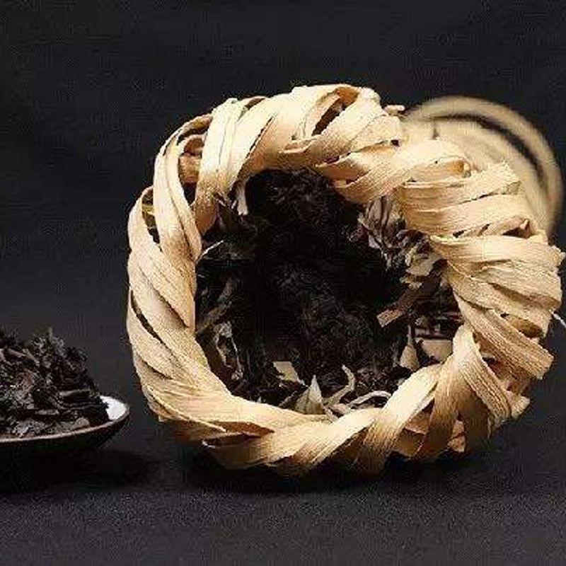 Taste Smooth Compressed Anhua Qiangliang Dark Tea For Drink Everyday